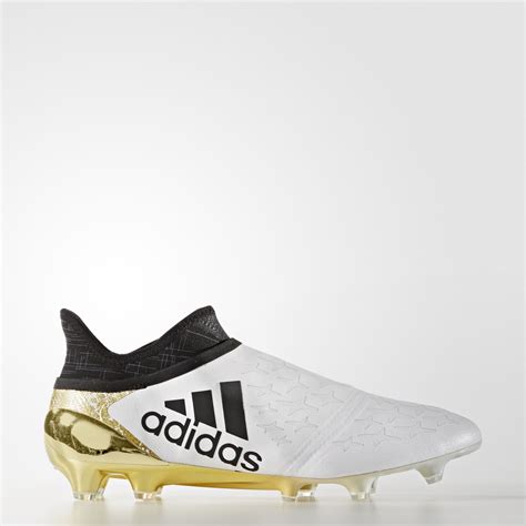 adidas x 16+ purechaos weiß gold|Men's adidas X 16+ PURECHAOS FIRM GROUND CLEATS.